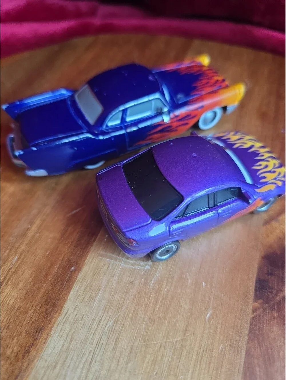 Disney Pixar Cars 1:55 Diecast Marilyn Stickers And Greta